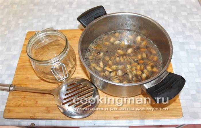 мідії мариновані рецепти приготування