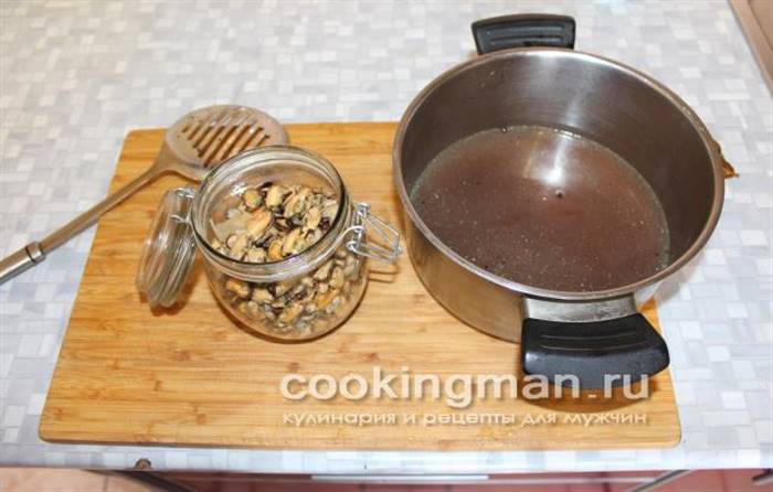 мідії мариновані рецепти приготування